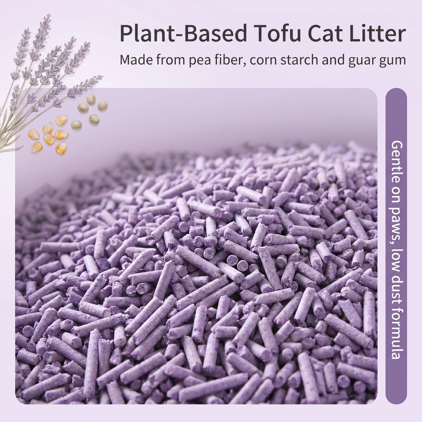 1X Cat Litter 7.1KG 17.5L Tofu Super Absorbent Odour Control Flushable Free Shipping