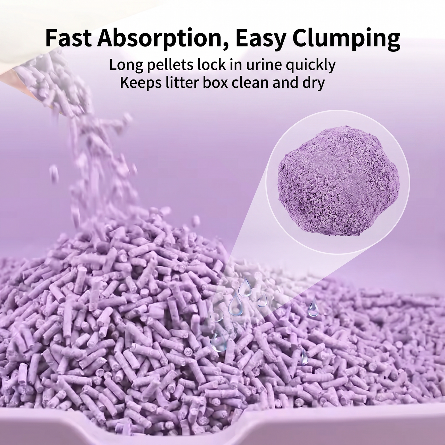 1X Cat Litter 2.5KG 6L Tofu Super Absorbent Odour Control Flushable Free Shipping